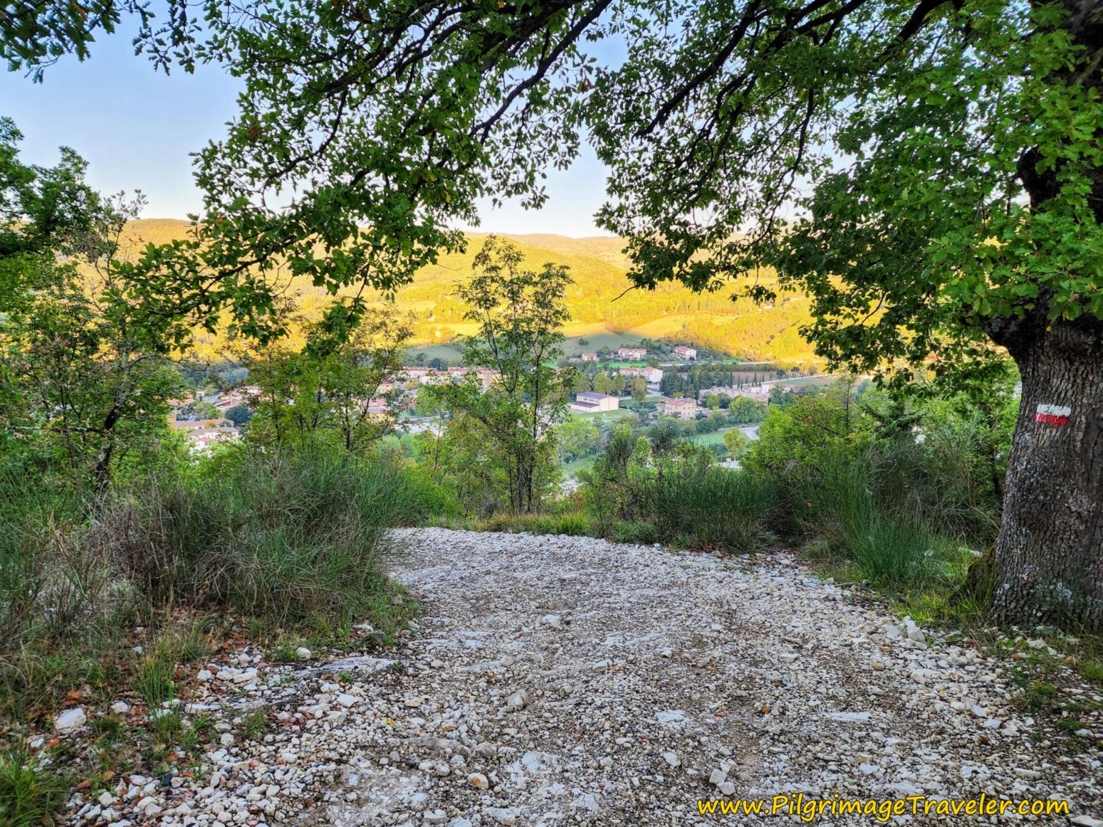 Look Back at Pieve Santo Stefano