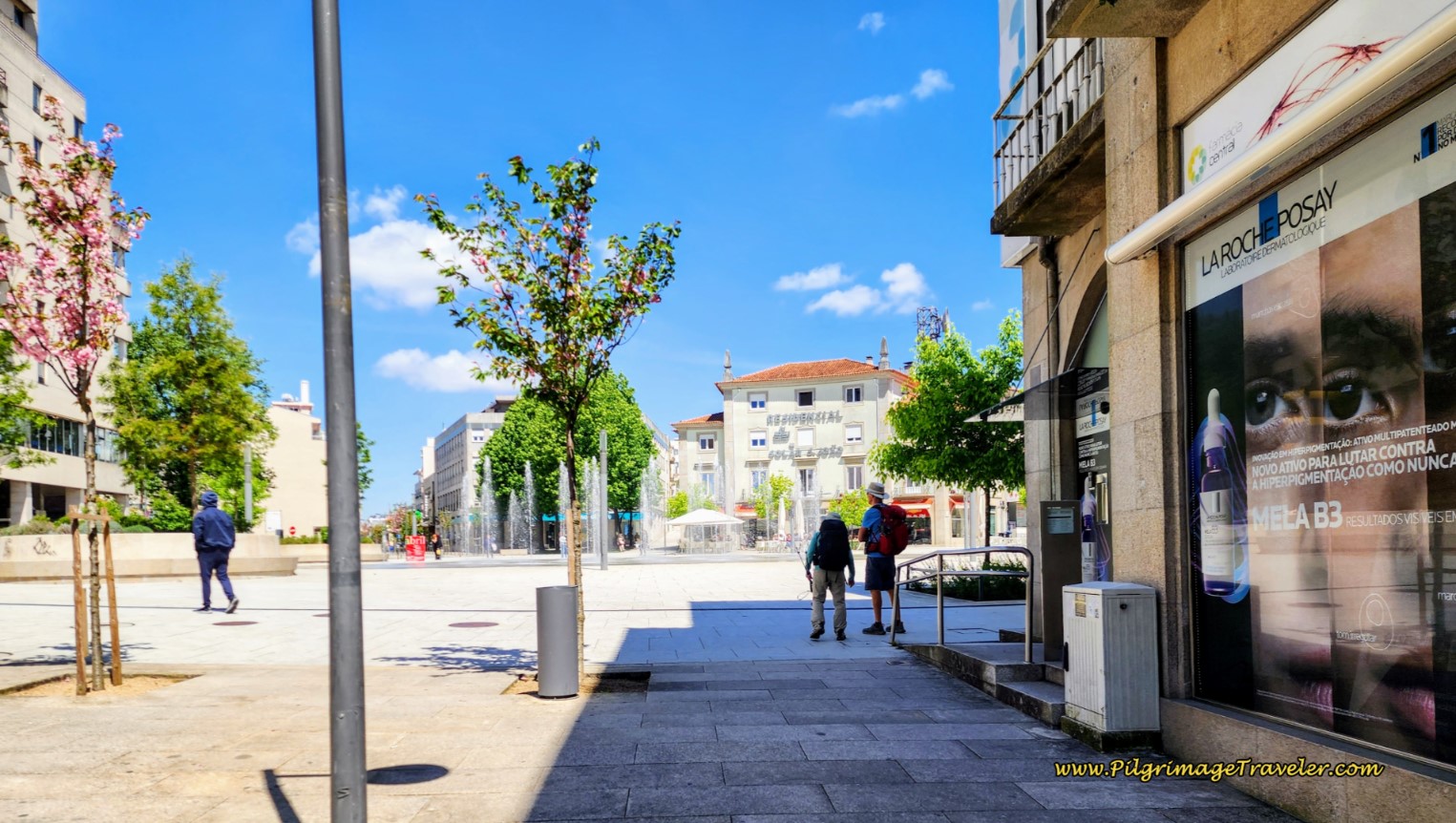 The Central Square and Fountain, São João da Madeira