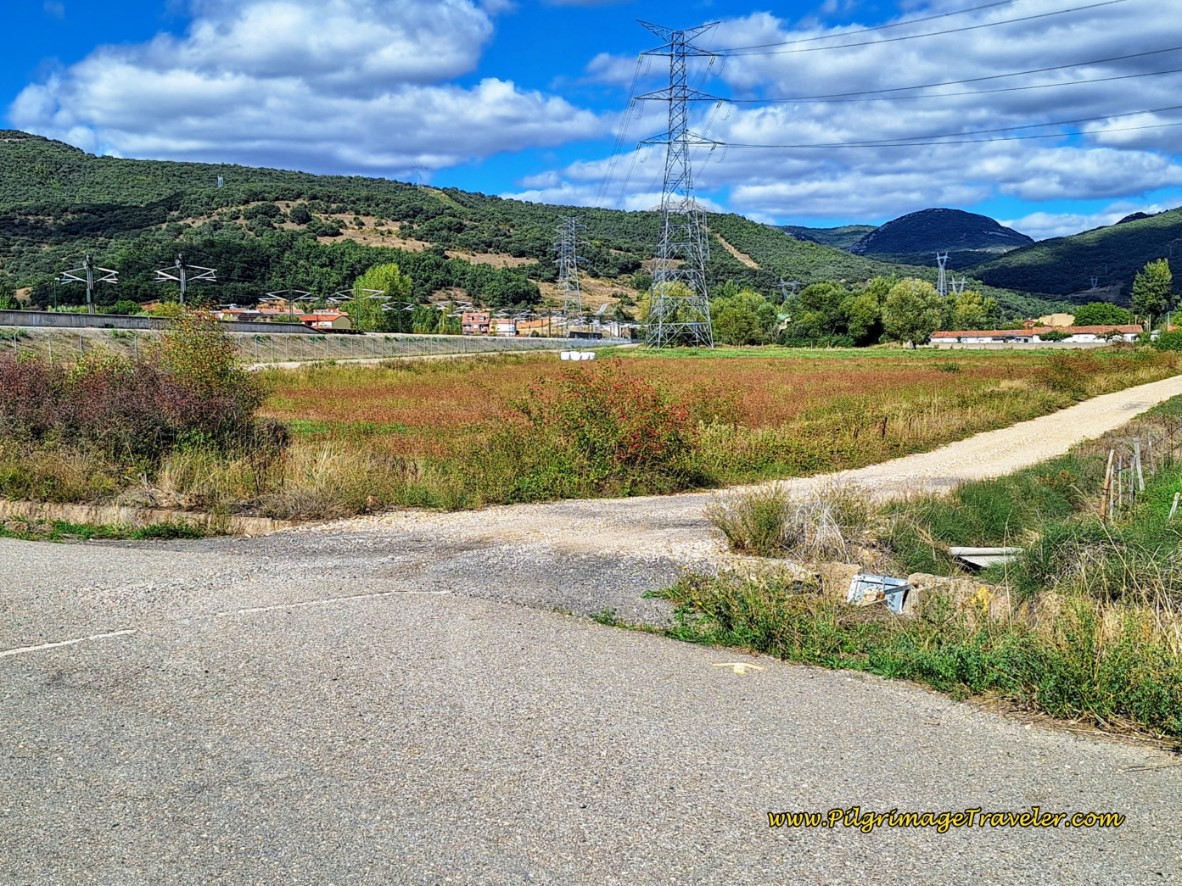 Gravel Lane Towards Llanos de Alba