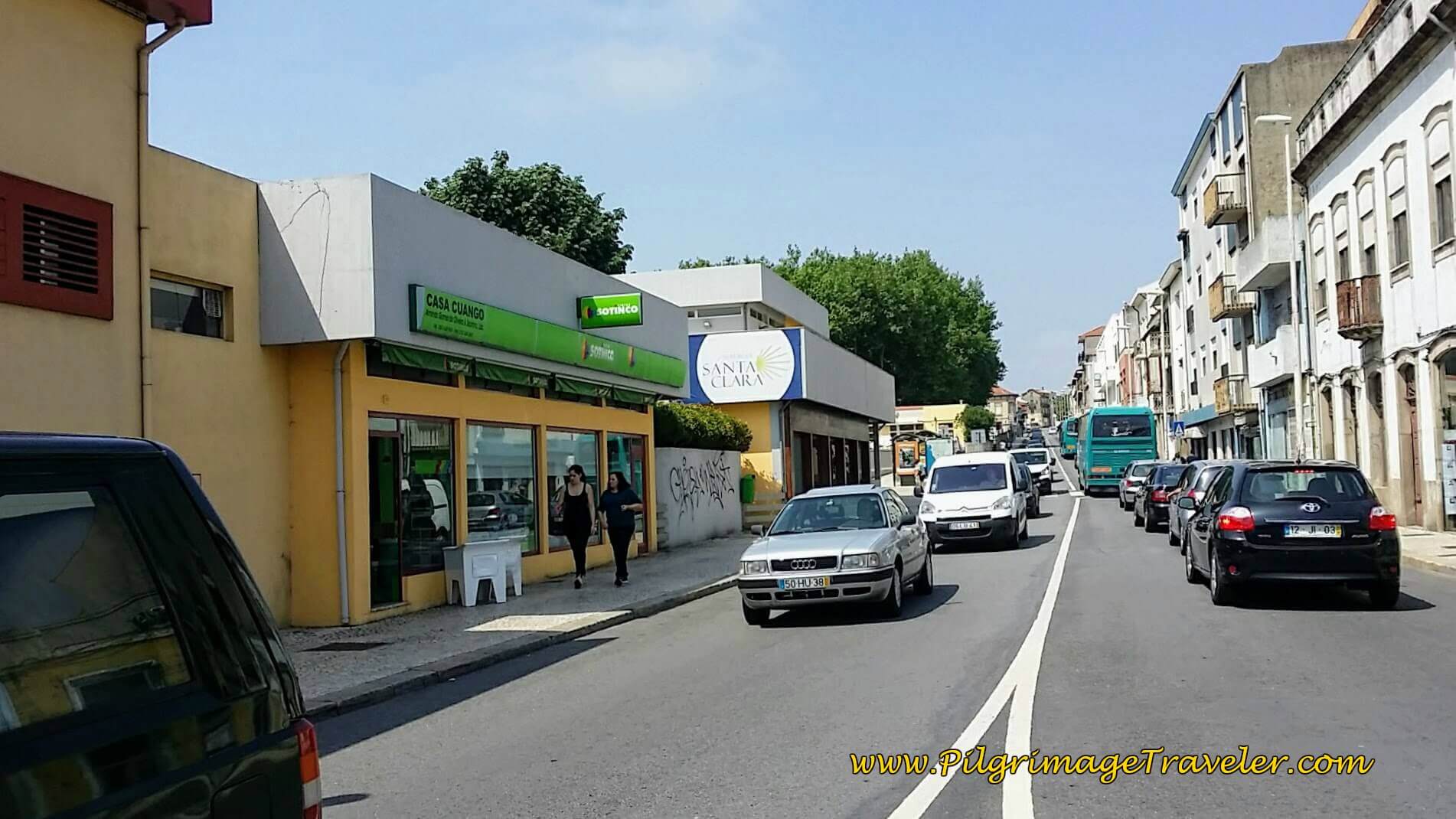 Municipal Albergue de Peregrinos Santa Clara in Vila do Conde, Portugal on day fifteen of the Camino Portugués