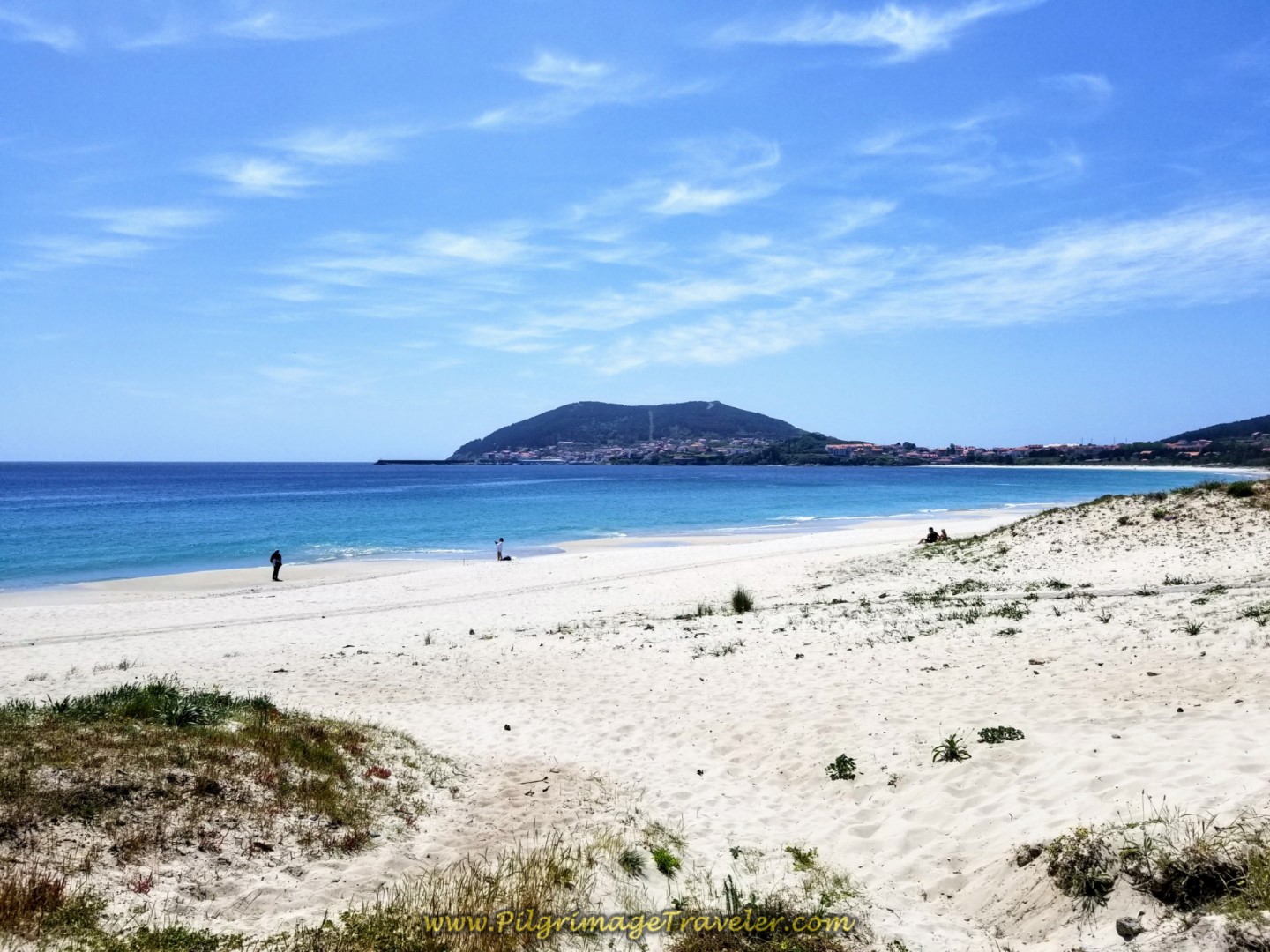 First View of Langosteira Beach