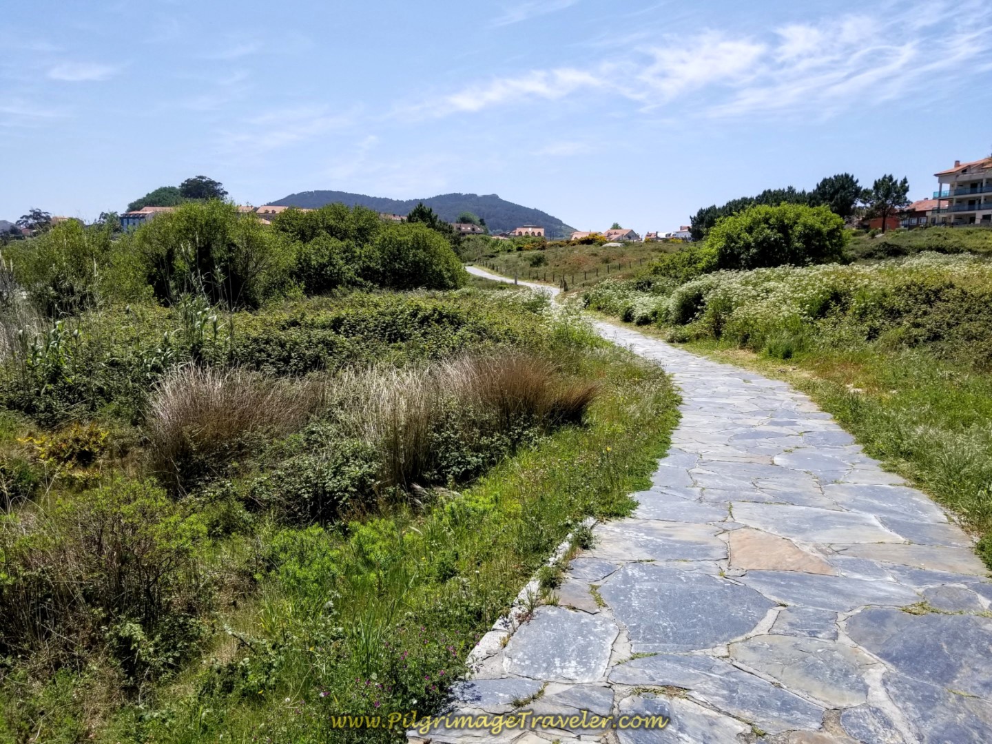 The Long Beach Path Continues toward Finisterre on day three of the Camino