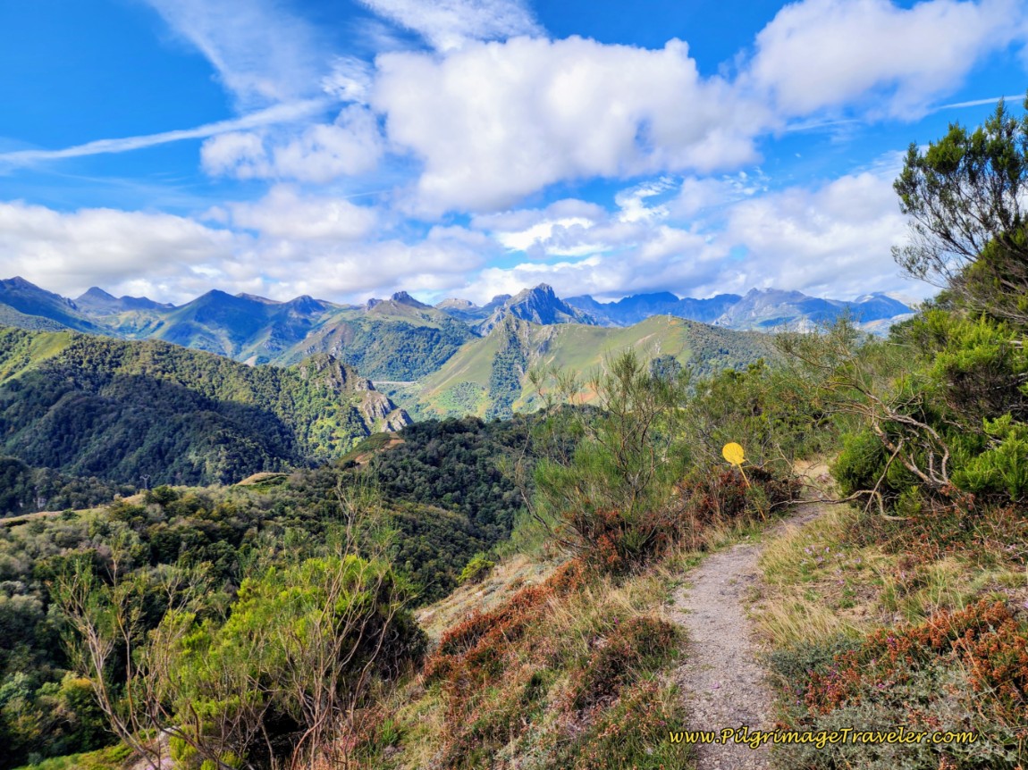 Along the High Ridge on Track Towards Pajares