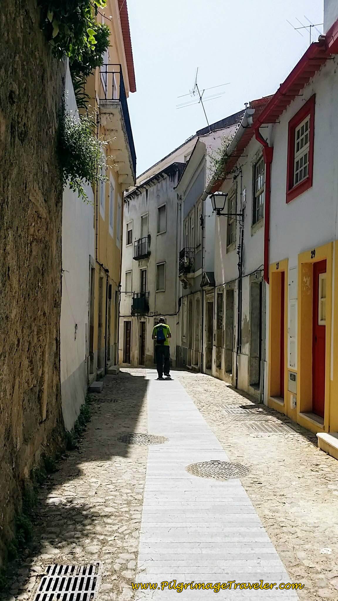 Narrow Streets of the Rua Sobre Ribas, Coimbra, Portugal Narrow Streets of the Rua Sobre Ribas, Coimbra, Portugal