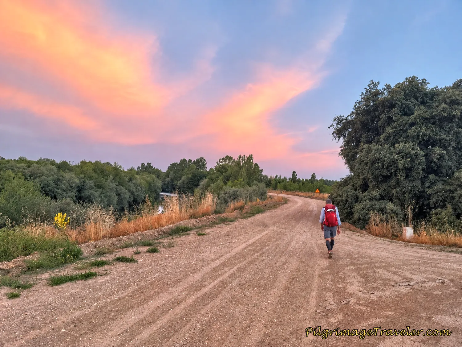 Sunrise Along the Tera River