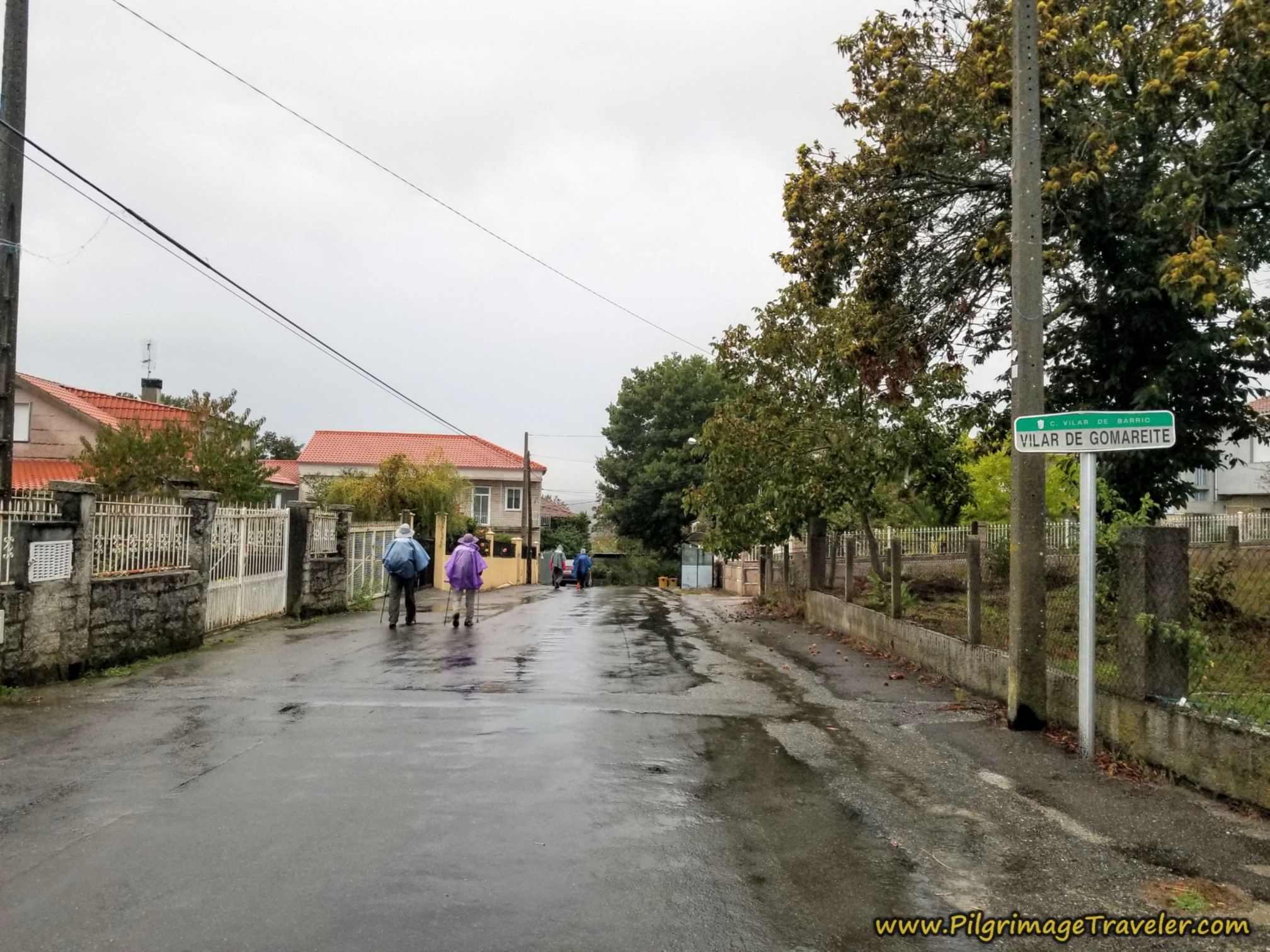 Entering Vilar de Gomareite, Camino Sanabrés, Vilar de Barrio to Xunqueira de Ambía