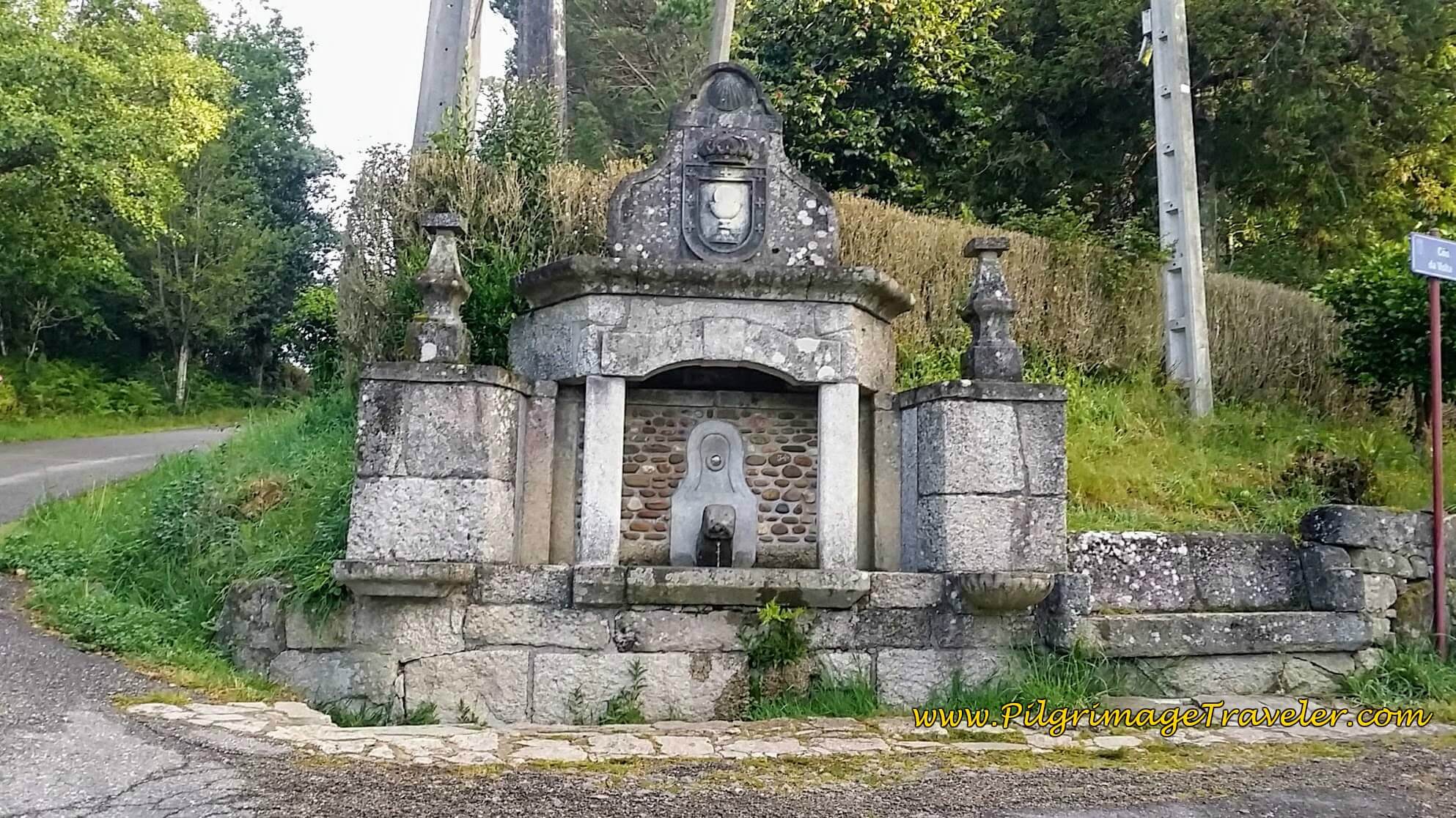 Wayside Fountain, day twenty-two on the Camino Portugués