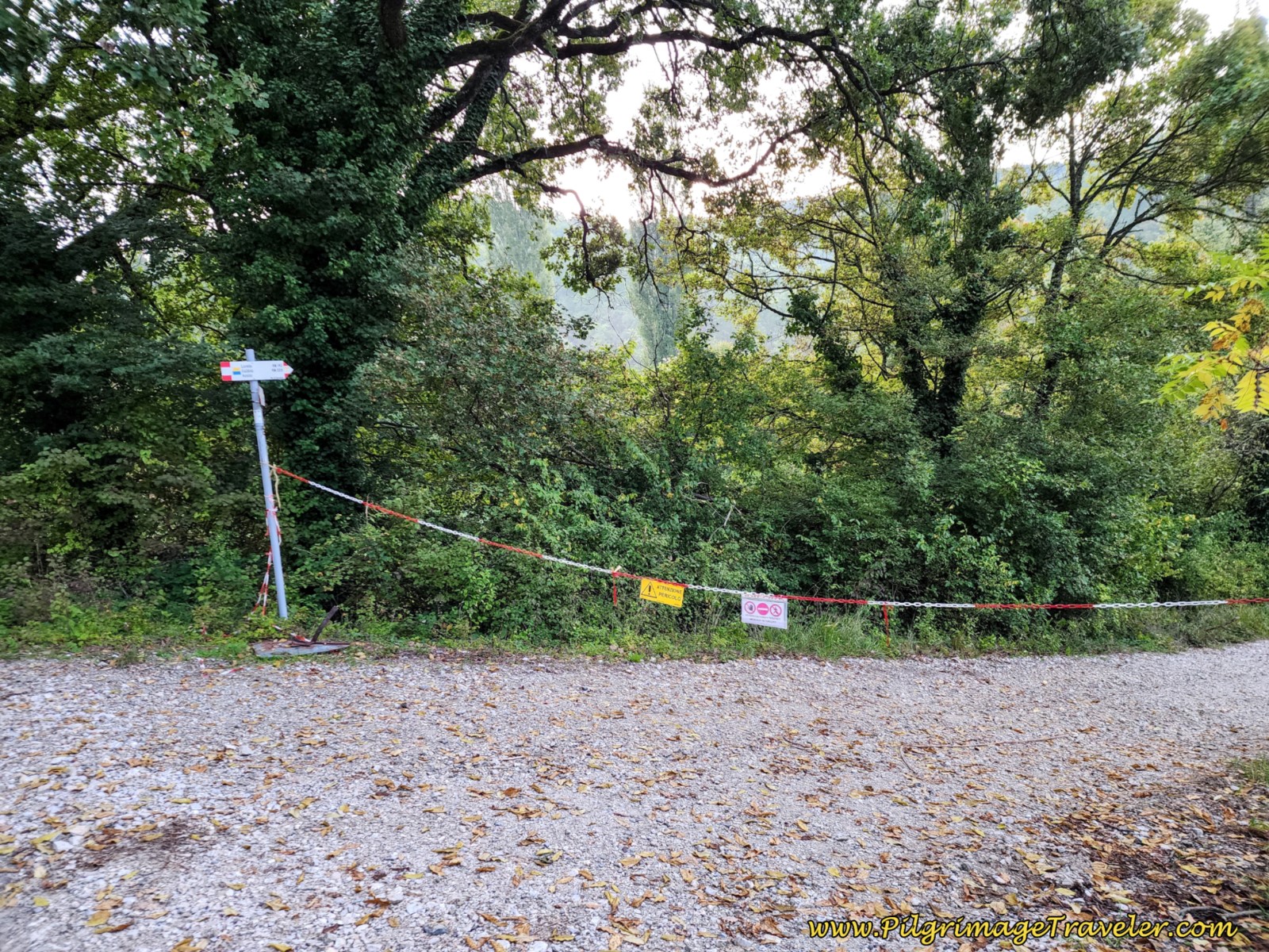 Right Turn Onto Gravel Lane Right Turn Onto Gravel Lane