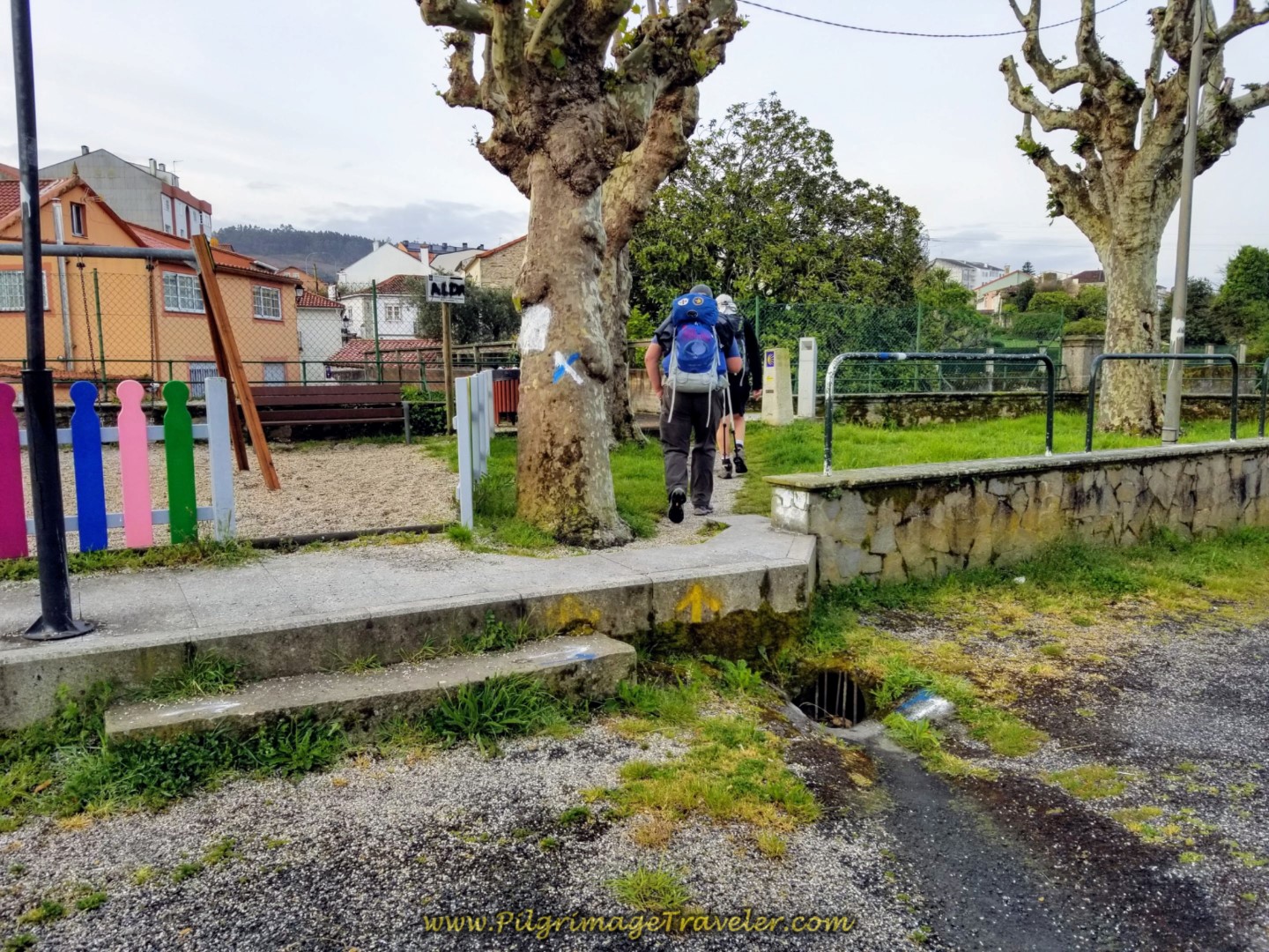 Shortcut by Playground in Neda on day two of the Camino Inglés Shortcut by Playground in Neda on day two of the Camino Inglés