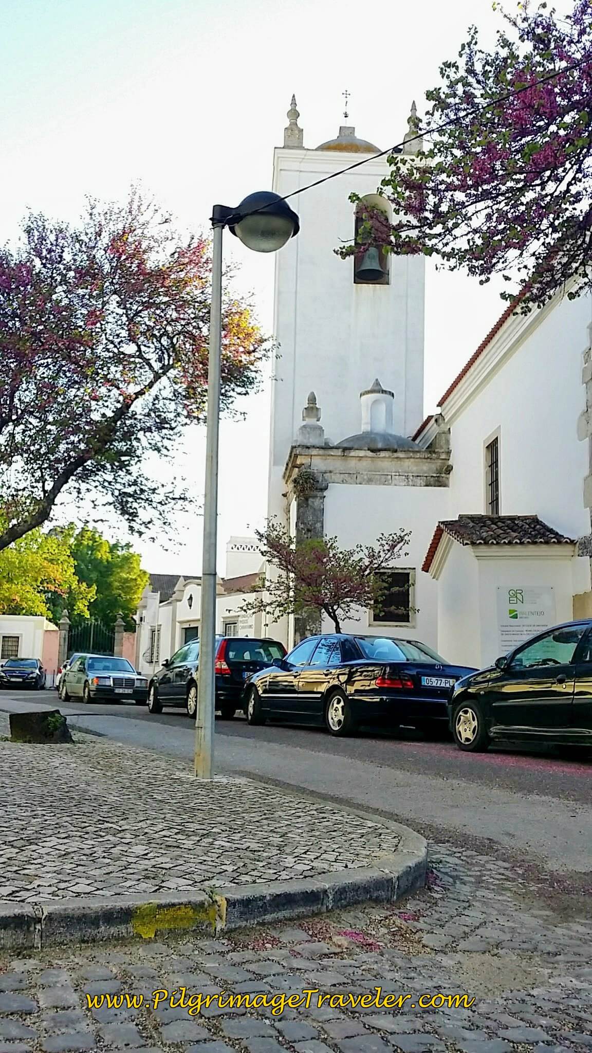 Turn Left by the Church in the Largo do Alcáçova, Santarém, Portugal