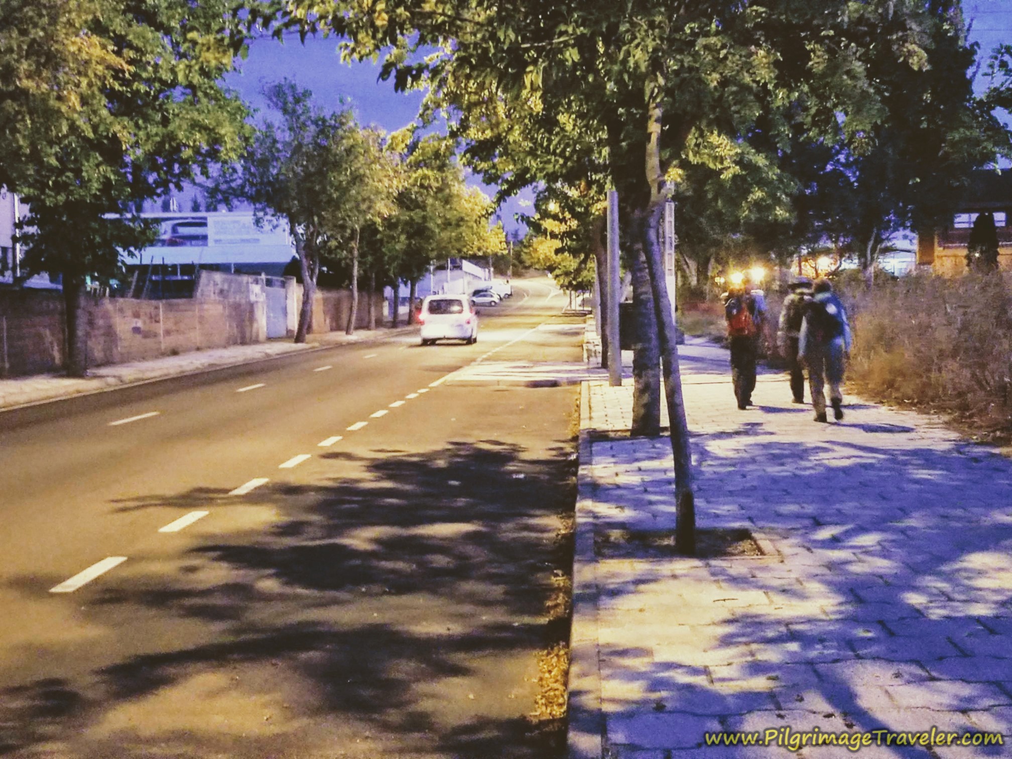 Walk Through Industrial Area on the Vía de la Plata from Zamora to Montamarta