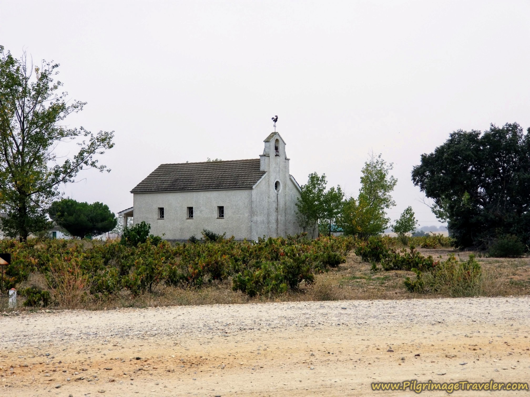 Wayside Chapel at Top of Second Overpass on the Vía de la Plata from Cañedino to Villanueva de Campeán