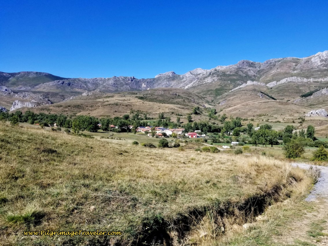 San Martín de la Tercia One-Half Kilometer Ahead