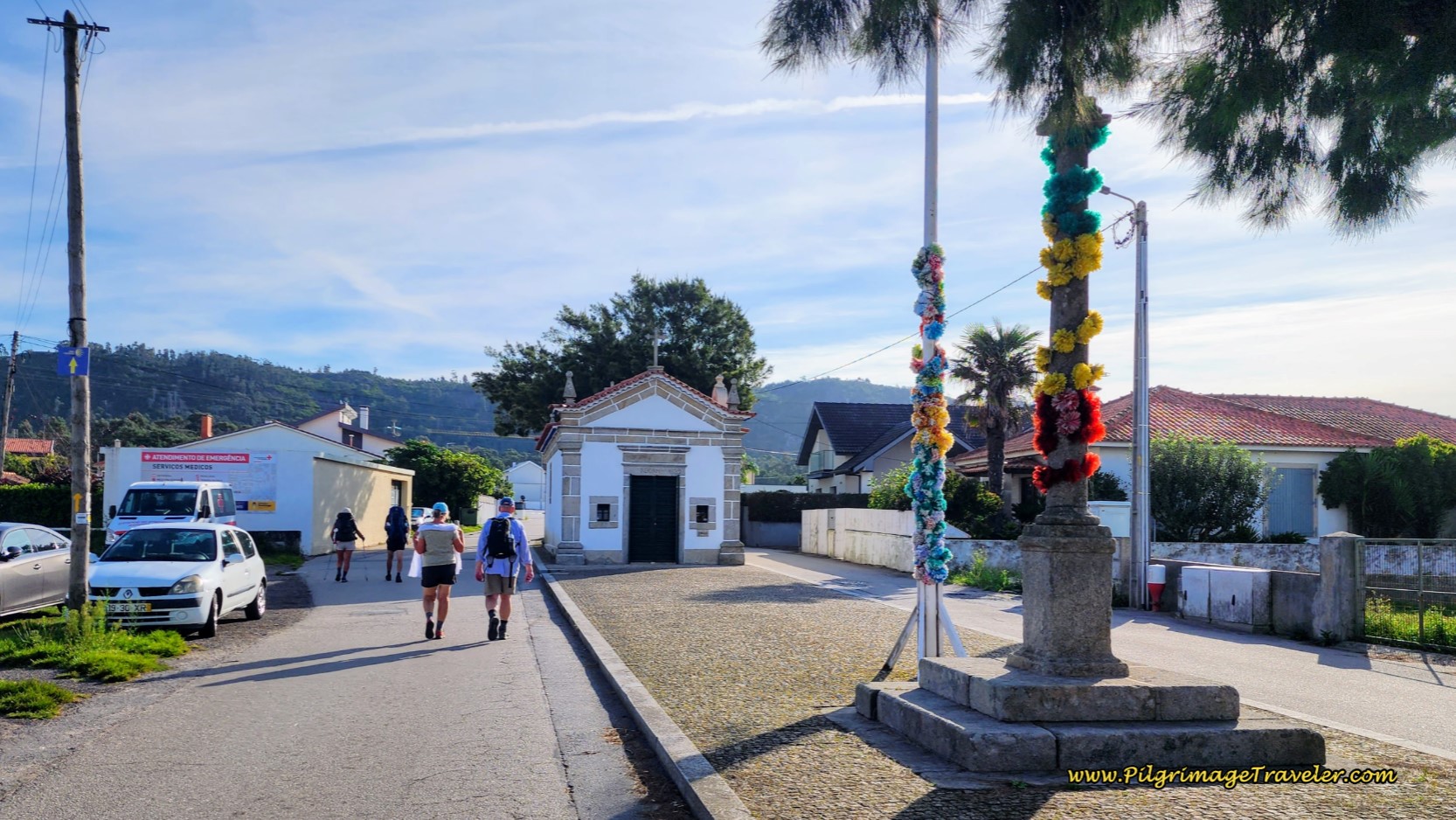 The Way to the Albergue São Miguel, by the Capela de São Sebastião