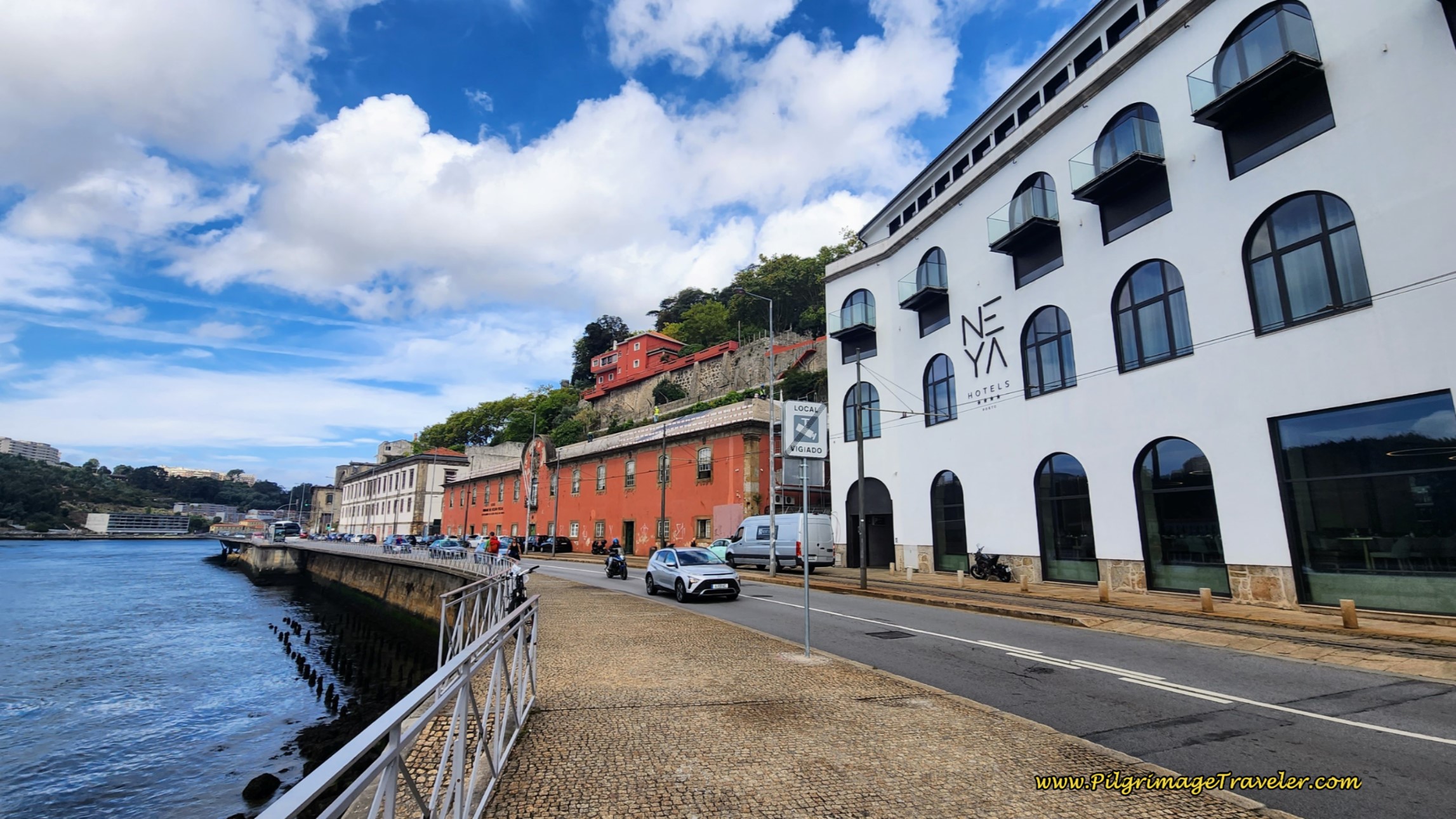 Walking Along the Rua de Monchique