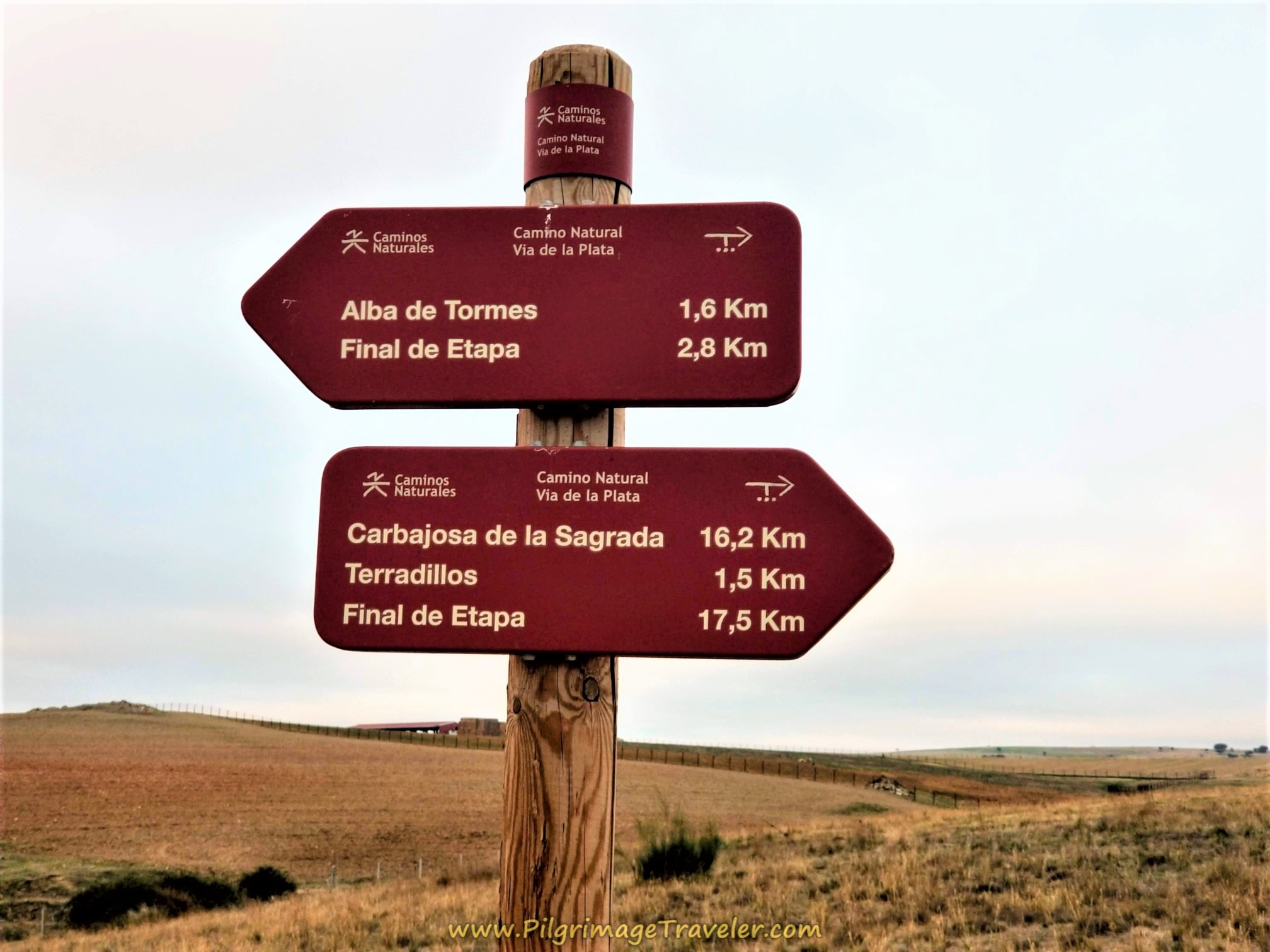 Signposts, Camino Natural Vía de la Plata Signposts, Camino Natural Vía de la Plata