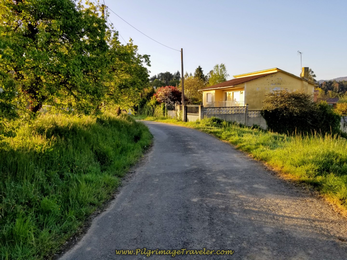 on day two of the La Coruña Arm of the Camino Inglés