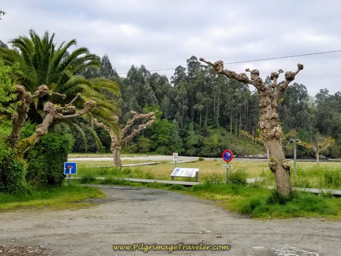 Pass the Boardwalk to the Praia da Alameda on day four of the Camino Inglés