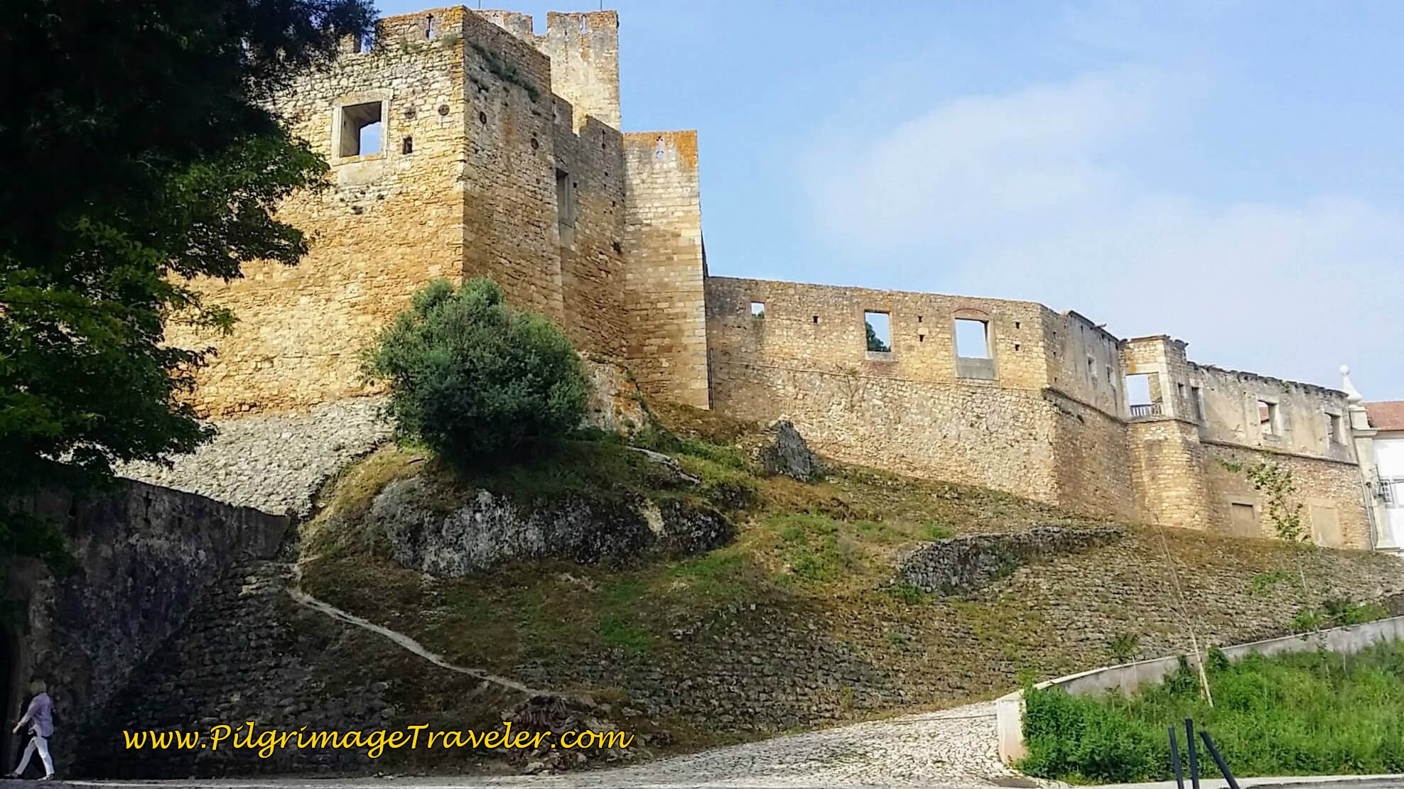 Main Fortress Wall of the Templar Castle, Tomar