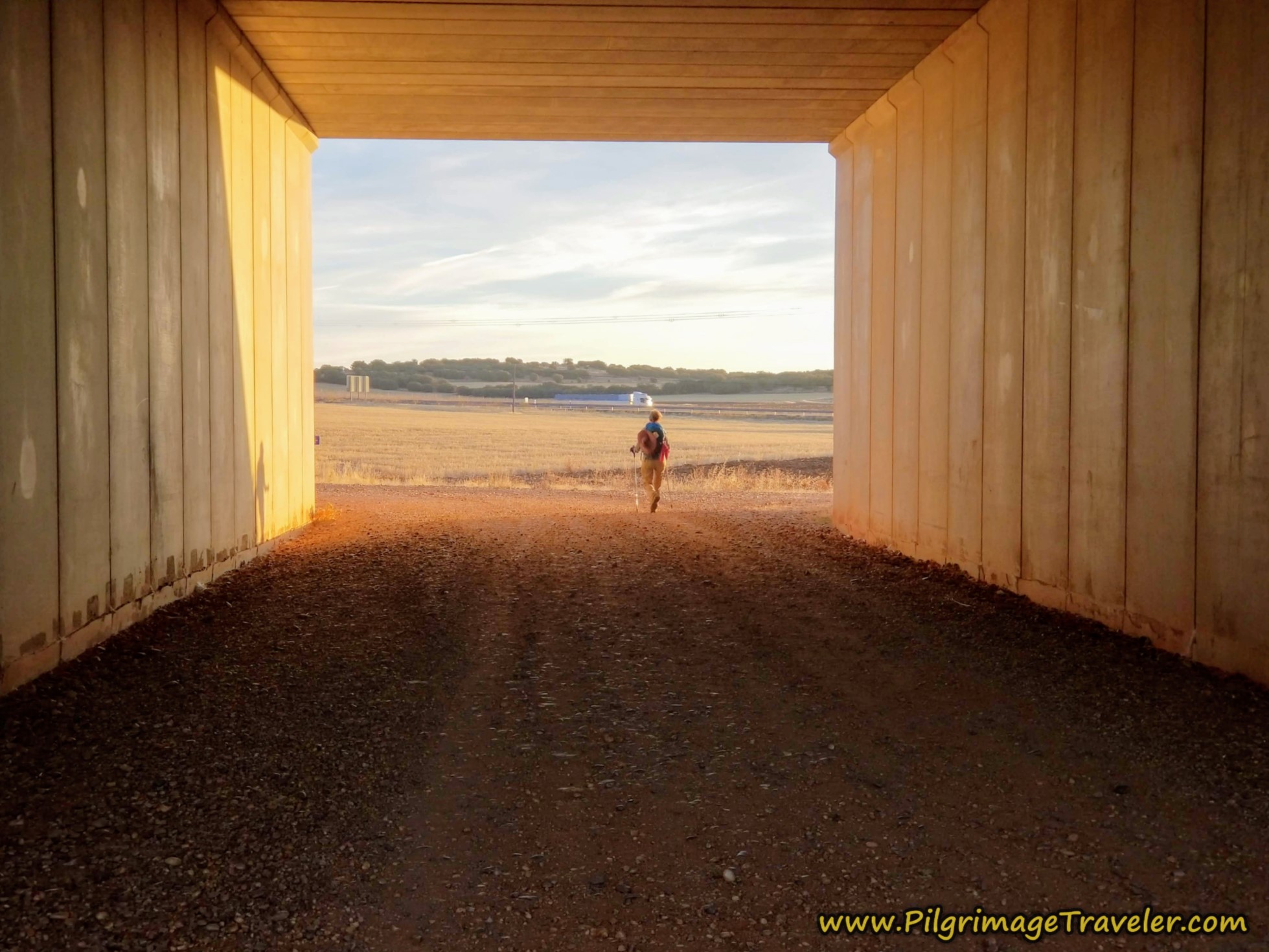 Pass Through Railroad Tunnel