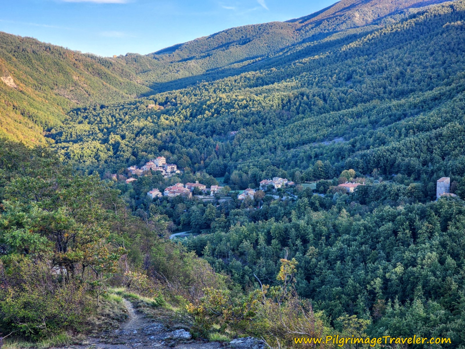 Views Back to Montagna
