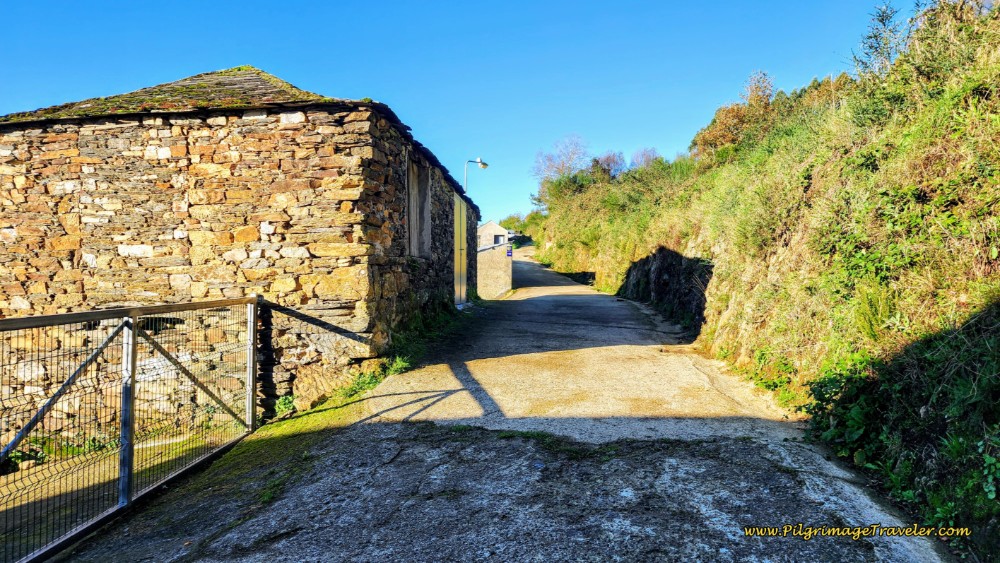 Walking Through the Town of Montouto