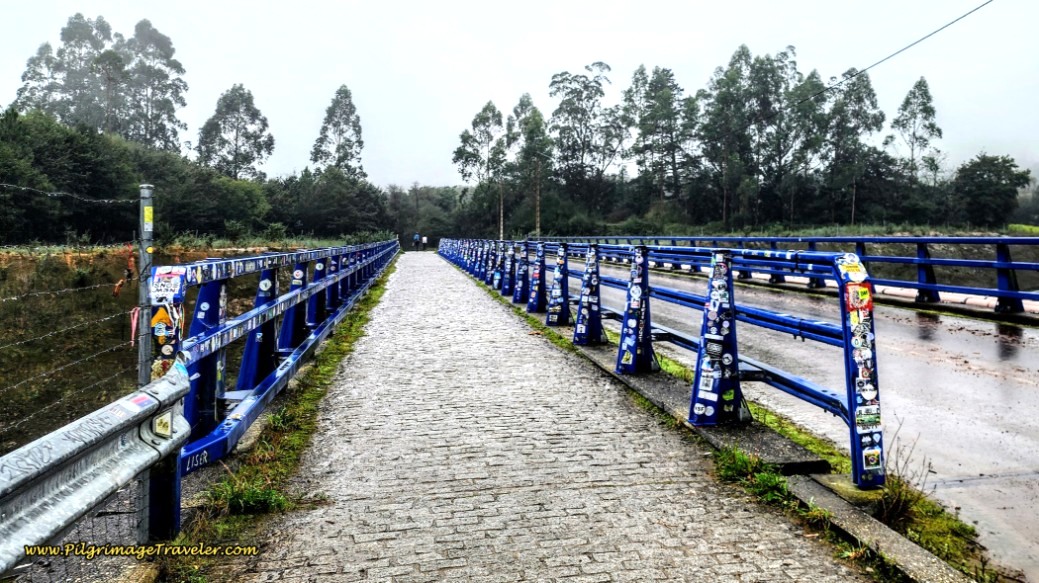 Bridge Crossing the A-54 before A Calzada