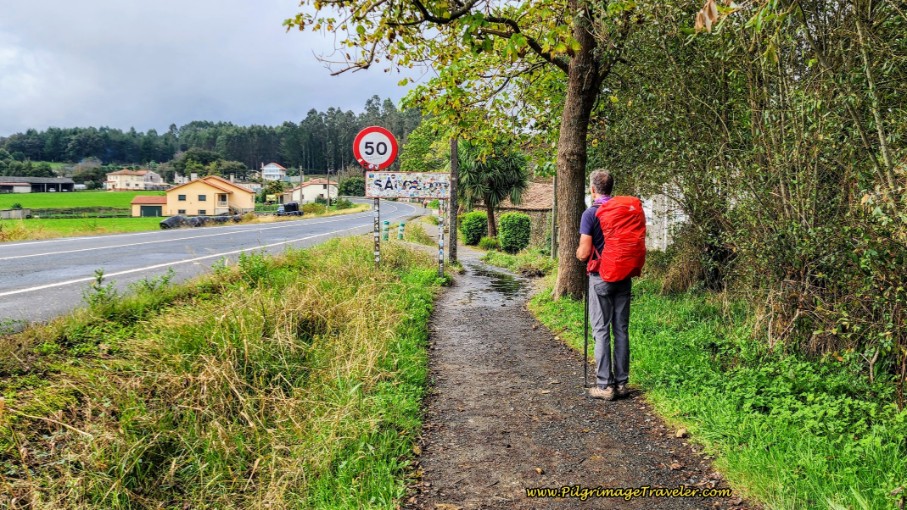 Camino Path by N-547 in Salceda