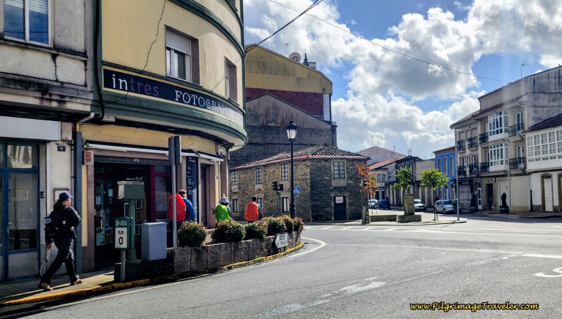 Intersection Toward the Praza do Convento