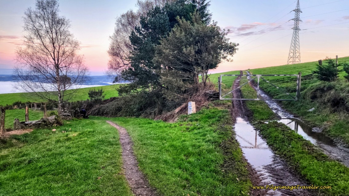 12.5 Km to Grandas de Salime, Berducedo 6.8 Km