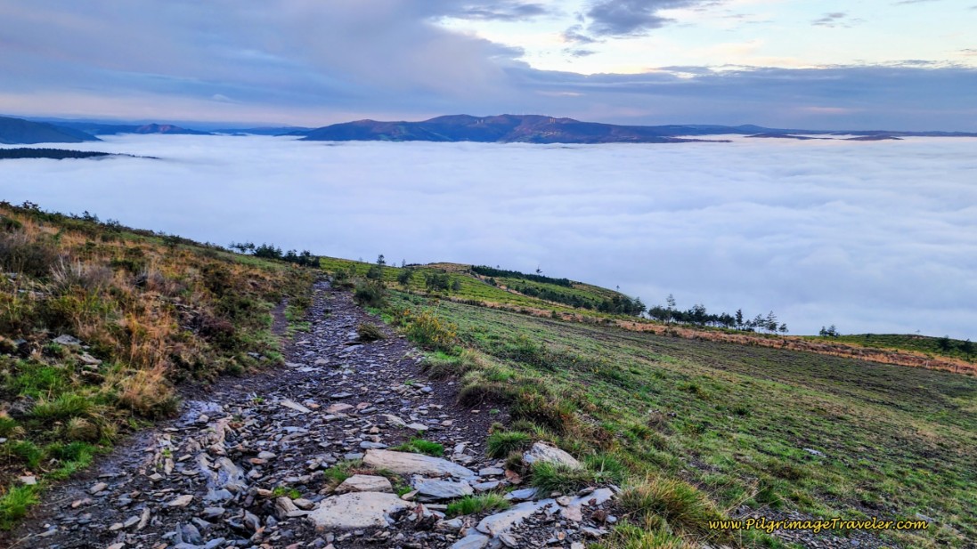 The Reservoir Below in the Fog Bank