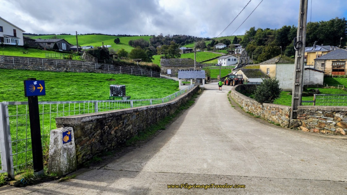 Toward the Historic Church in Berducedo