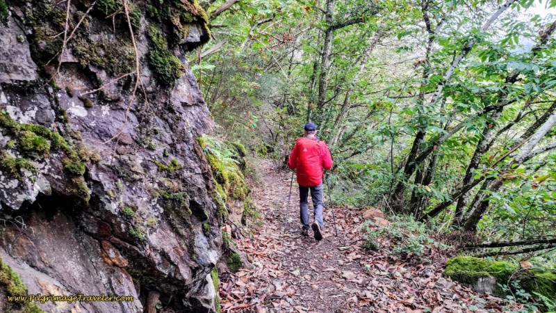 Steep Final Switchbacks Toward the AS-14