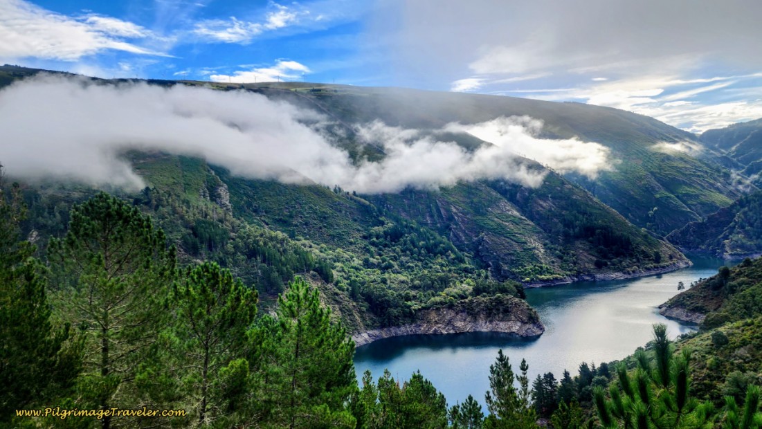 Views of the Embalse de Salime, West Side