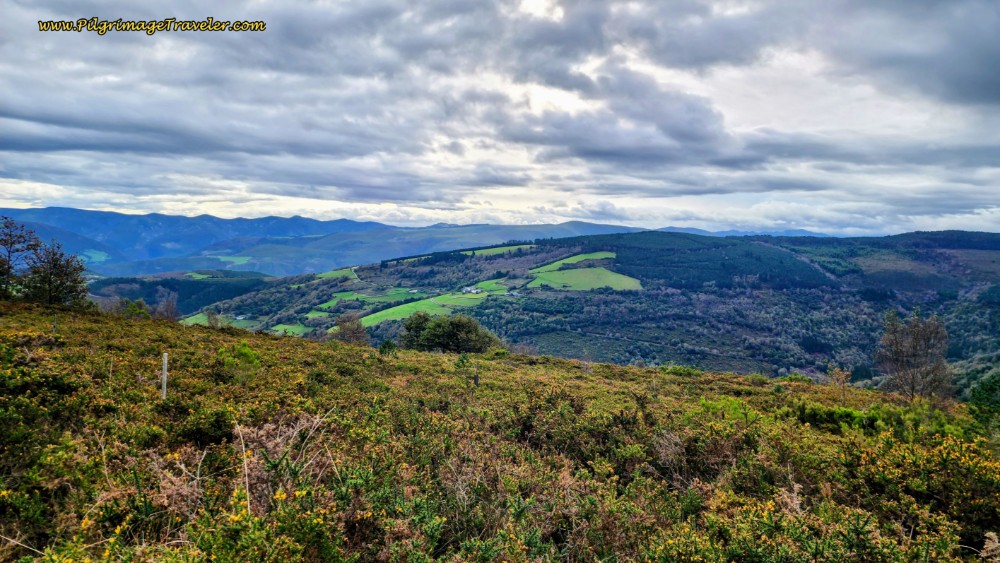 The View to the Valley Below on our Left Shoulders