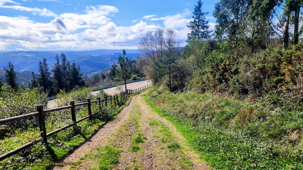 The Path Follows the Highway Toward Silvela