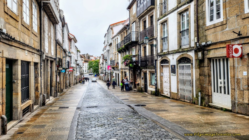 Along the Rúa de San Pedro