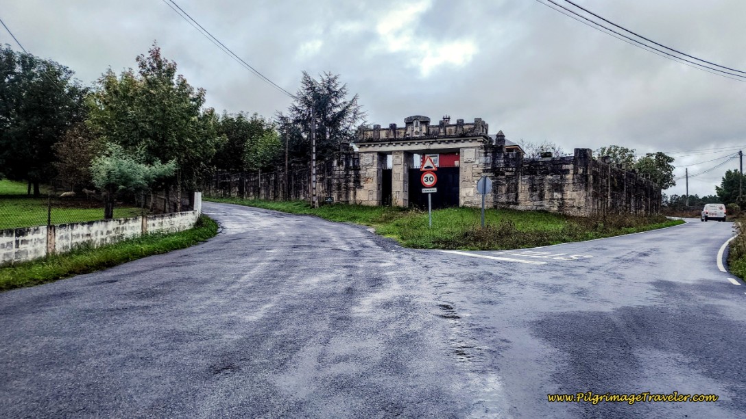 Stay Left at Gated Mansion