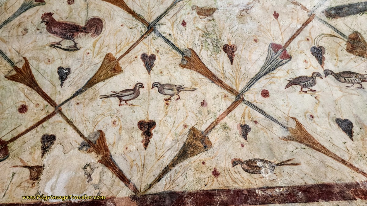 Frescoes Cover the Walls