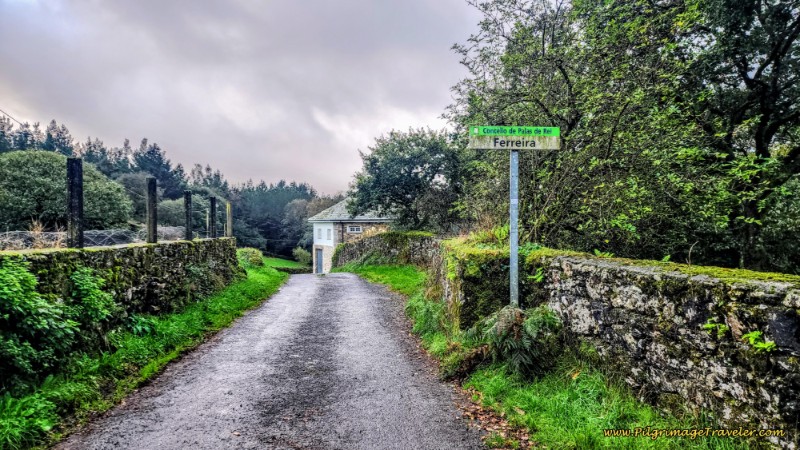 The Sign Ahead Says "Ferreira"
