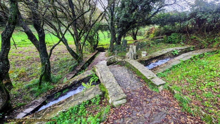 Fountain at San Xorxe de Aguas Santas