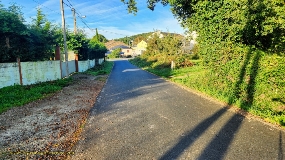 Right Turn Towards the Albergue