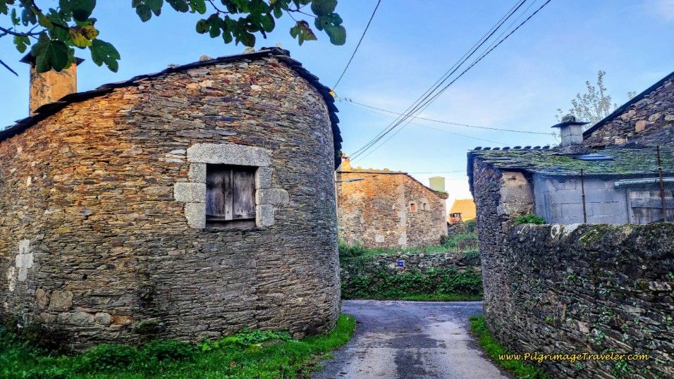 Walking Through Stone Buildings of Vilalle