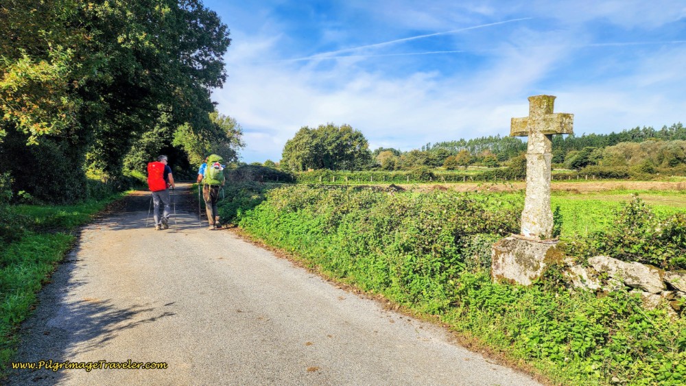 Cross on the Road to Vilar de Cas