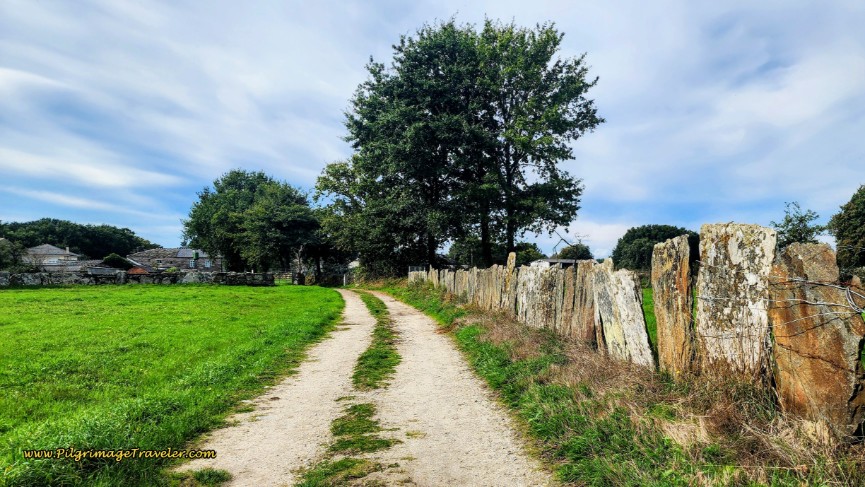 Wall of Flat Stones Break the Monotony