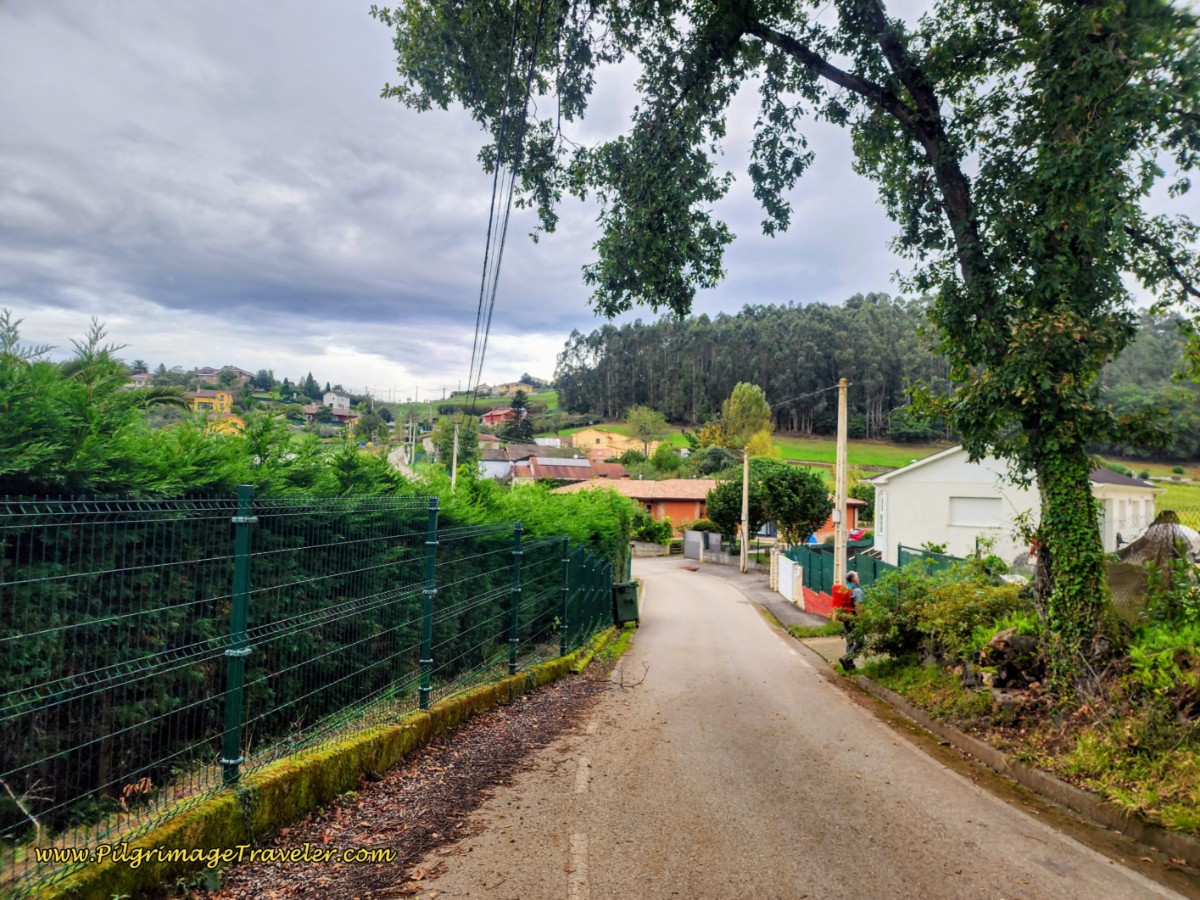 Left Turn Towards Escamplero