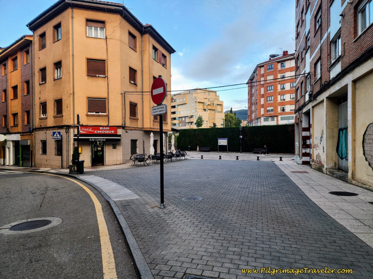 The Bar Choque at the Argañosa Train Station