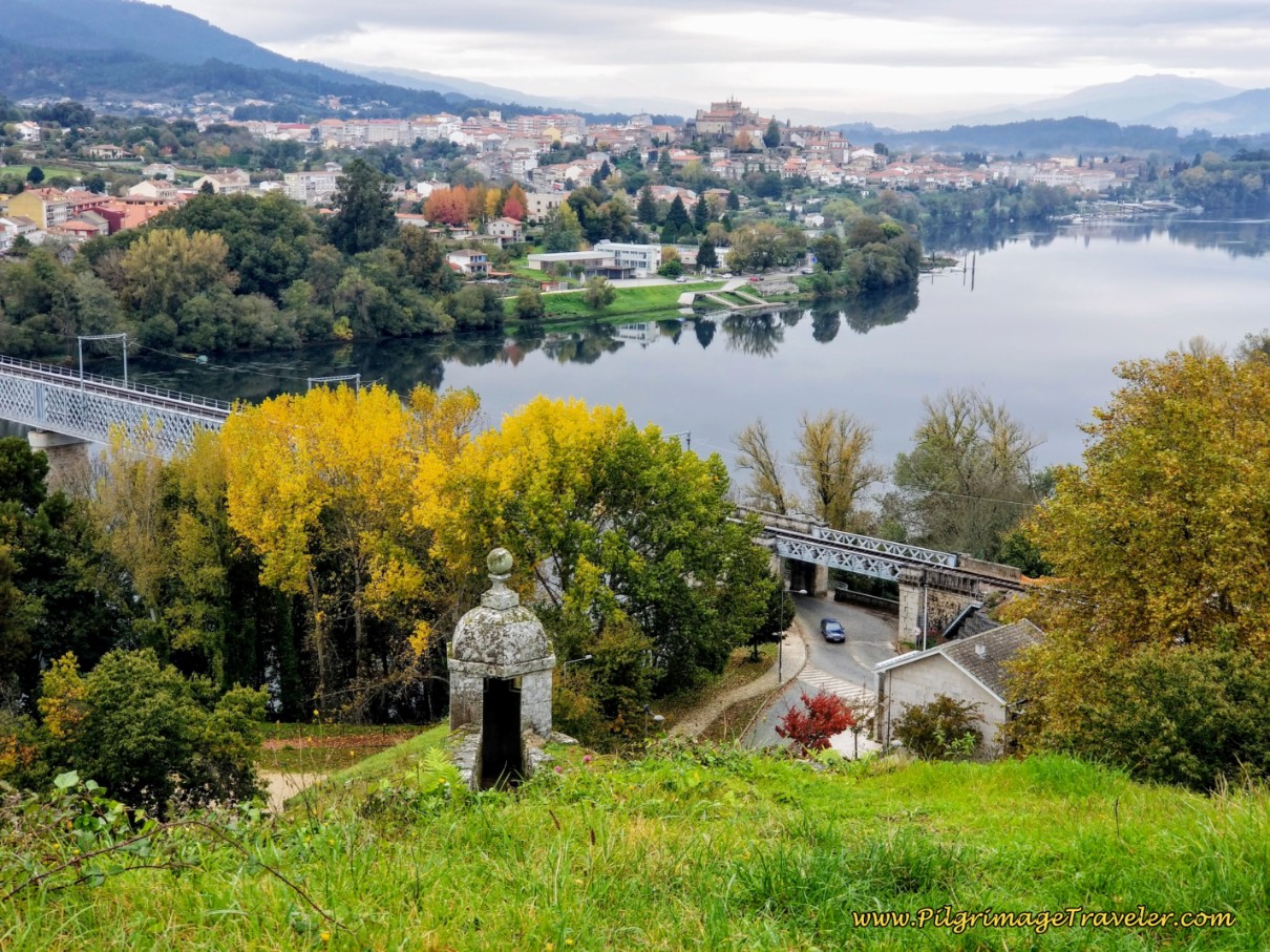 Camino Portugués - Central Route: Tui From the Battlements of Valença