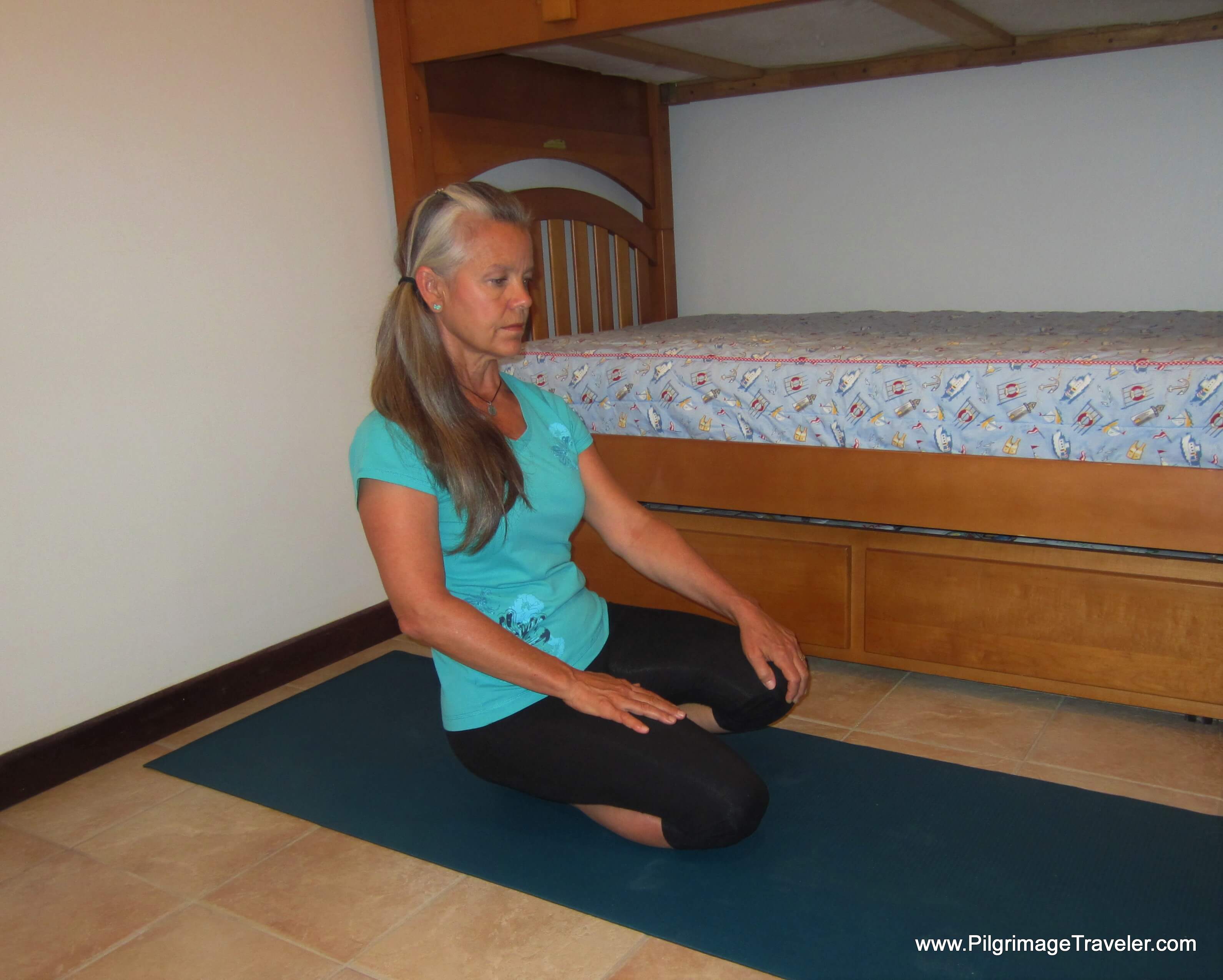 Ankle Plantar Flexion Stretch - Step Two