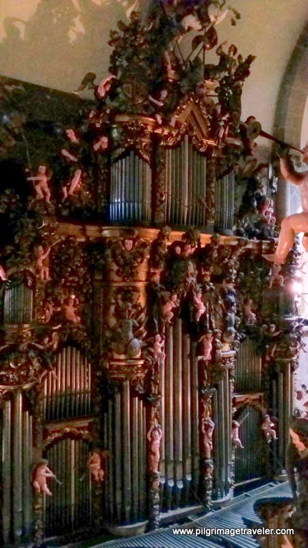 Embellished Organ of the Cathedral of Santiago de Compostela, Spain